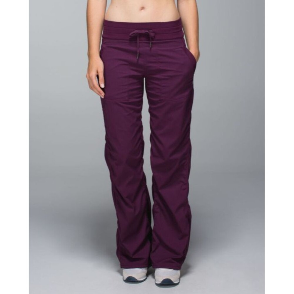 Lululemon Studio Pant II Plum Dance Jogger Athleisure Pants 6 (28" x 31")
